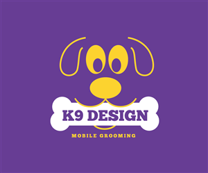 Logo Design by designedbykyle for K9 Design Mobile Grooming | Design: #1727998