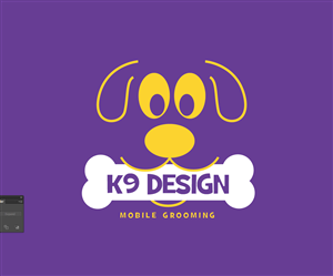 Logo Design by designedbykyle for K9 Design Mobile Grooming | Design: #1728024
