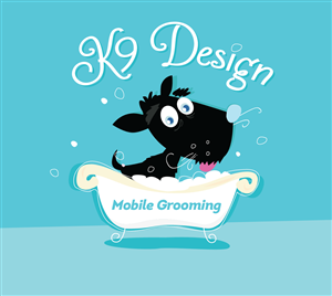 Logo Design by designedbykyle for K9 Design Mobile Grooming | Design: #1729864
