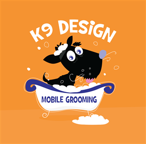 Logo Design by designedbykyle for K9 Design Mobile Grooming | Design: #1730346