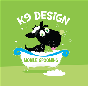 Logo Design by designedbykyle for K9 Design Mobile Grooming | Design: #1730350