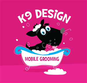 Logo Design by designedbykyle for K9 Design Mobile Grooming | Design: #1730699