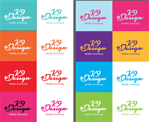 Logo Design by designedbykyle for K9 Design Mobile Grooming | Design: #1731274
