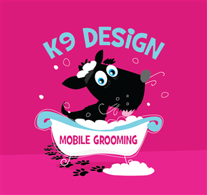 Logo Design by designedbykyle for K9 Design Mobile Grooming | Design: #1731315