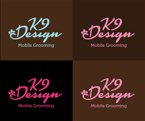 Logo Design by designedbykyle for K9 Design Mobile Grooming | Design: #1733689