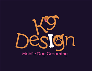 Logo Design by designedbykyle for K9 Design Mobile Grooming | Design: #1737745