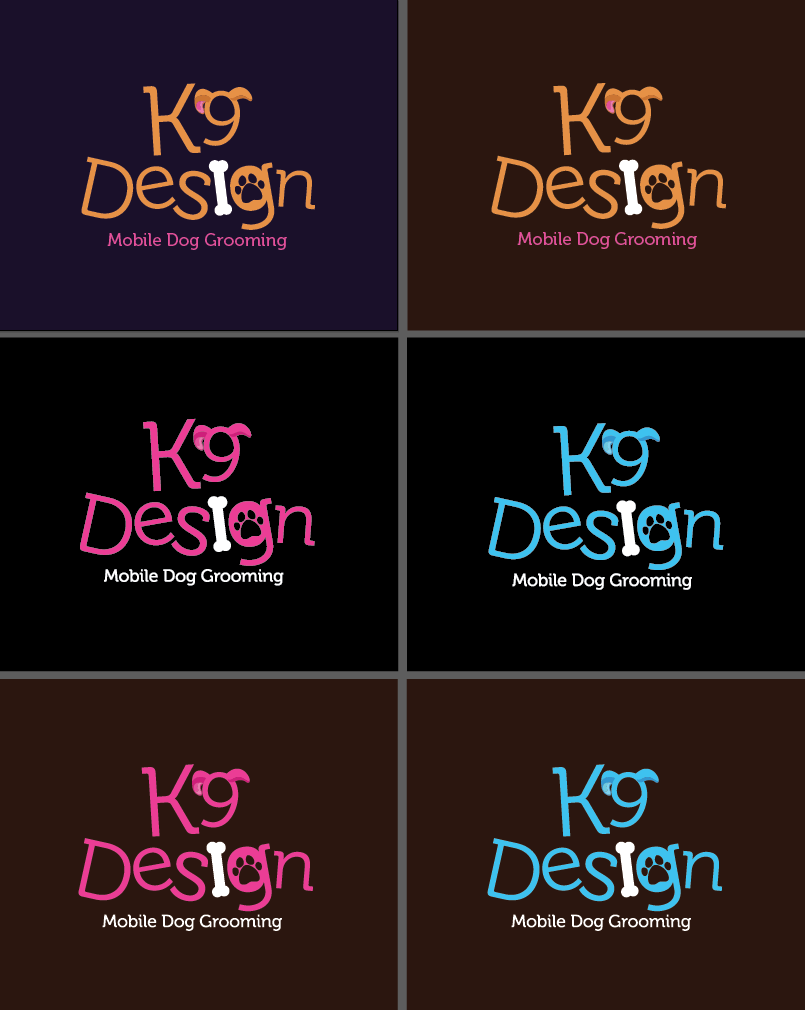 Logo Design by designedbykyle for K9 Design Mobile Grooming | Design #1740623