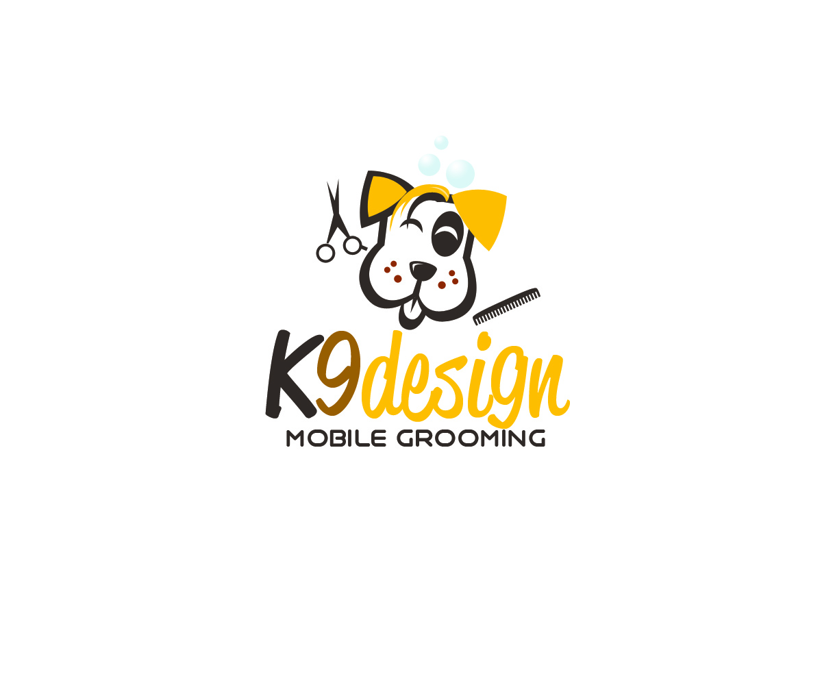 Logo Design by DynamicMK for K9 Design Mobile Grooming | Design #1801302