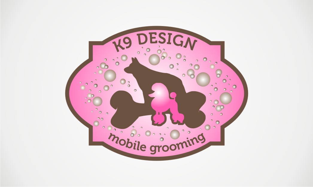 Logo Design by NeonDrawGraphics for K9 Design Mobile Grooming | Design #1813308