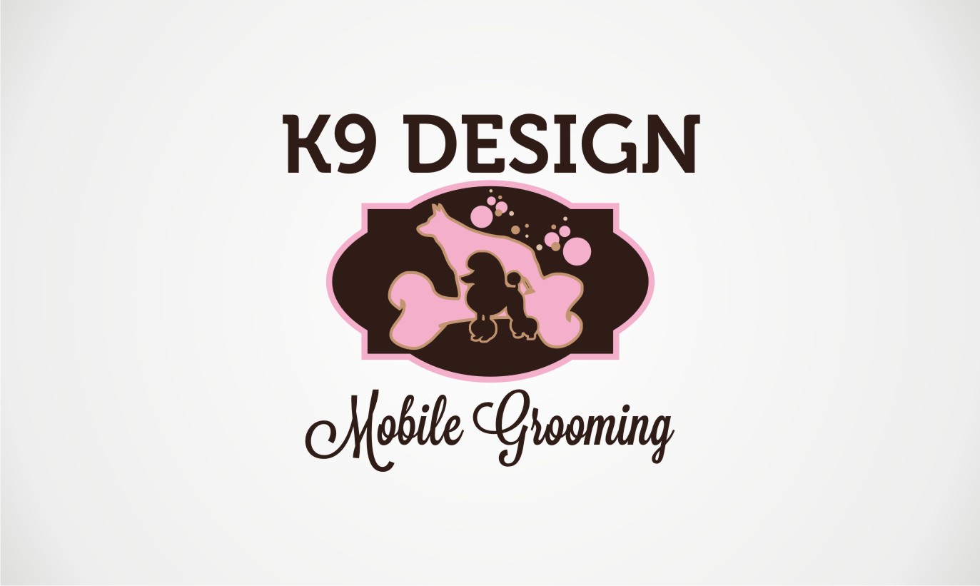 Logo Design by NeonDrawGraphics for K9 Design Mobile Grooming | Design #1814537