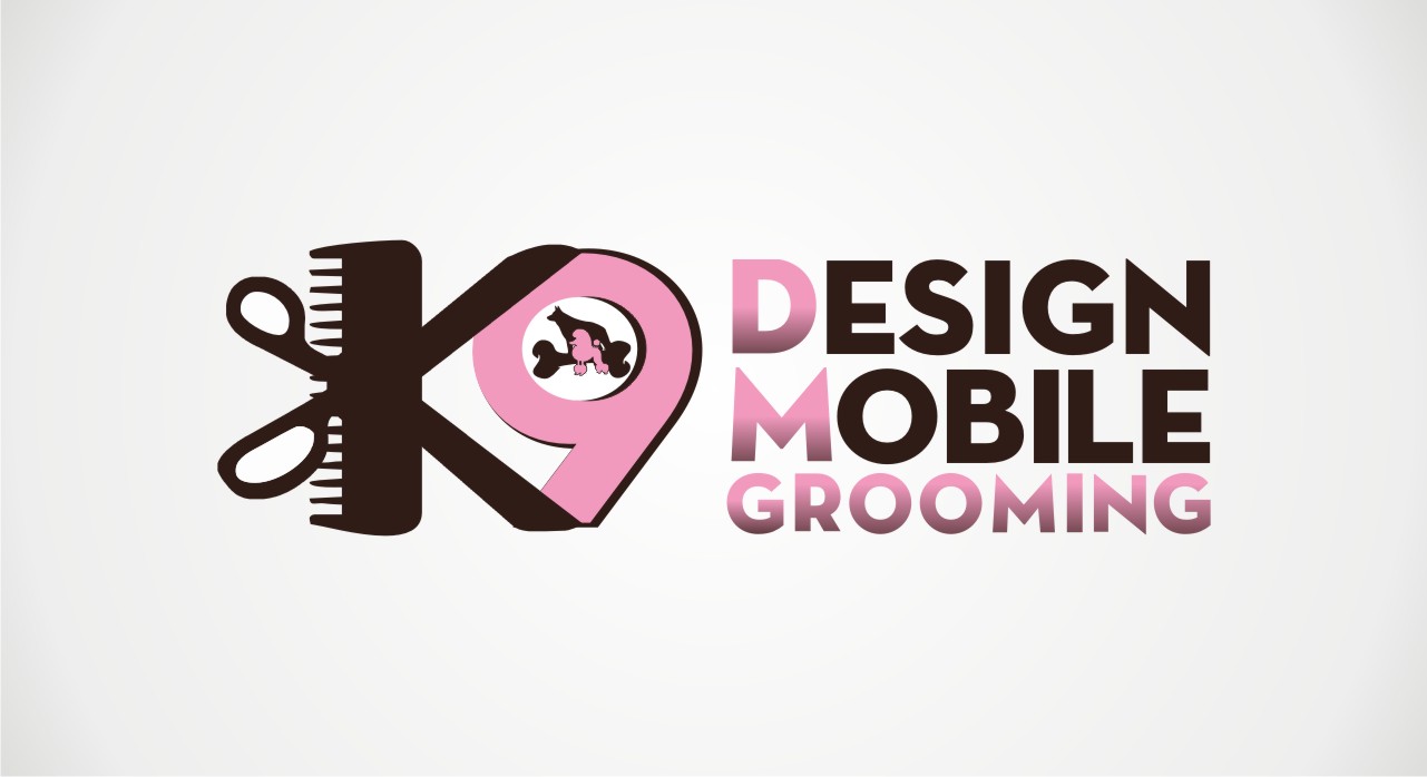 Logo Design by NeonDrawGraphics for K9 Design Mobile Grooming | Design #1817527