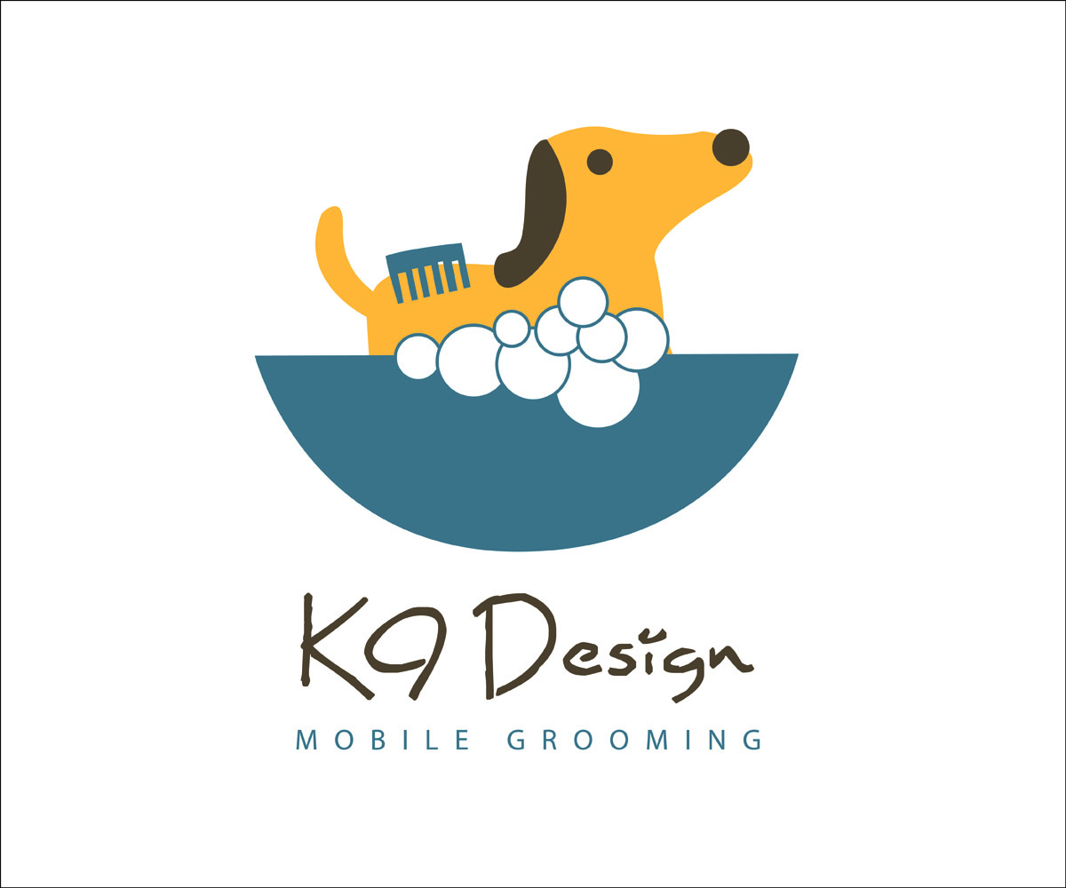 Logo-Design von BrunoDesign für K9 Design Mobile Grooming | Design #1727380