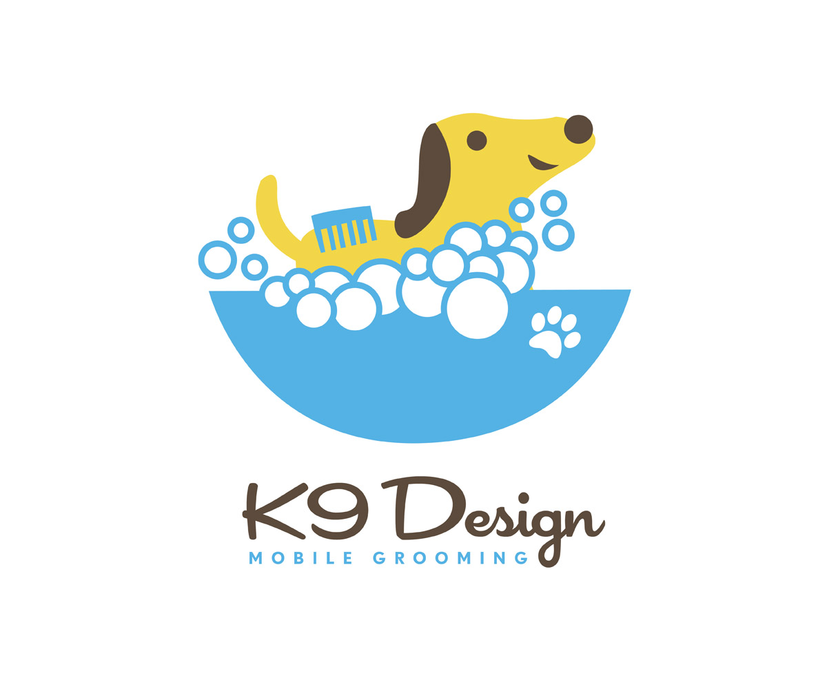 Logo Design by BrunoDesign for K9 Design Mobile Grooming | Design #1729899