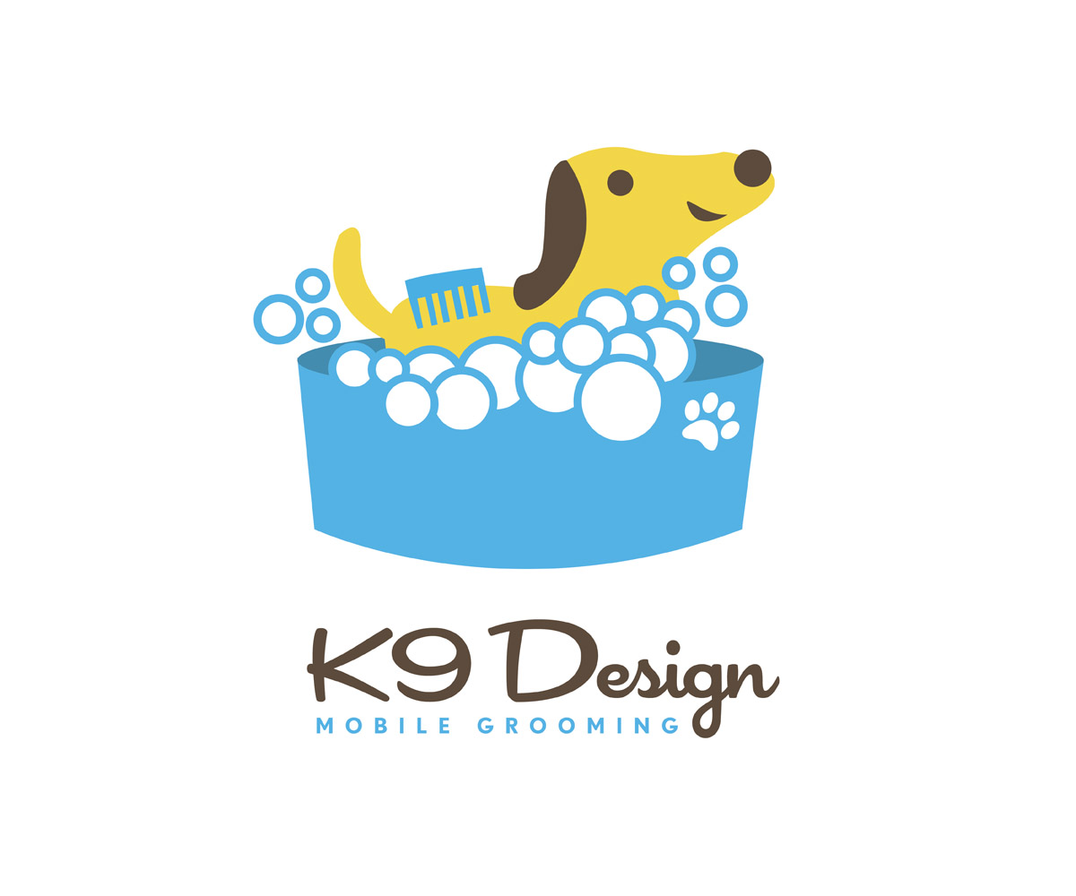 Logo Design by BrunoDesign for K9 Design Mobile Grooming | Design #1731450