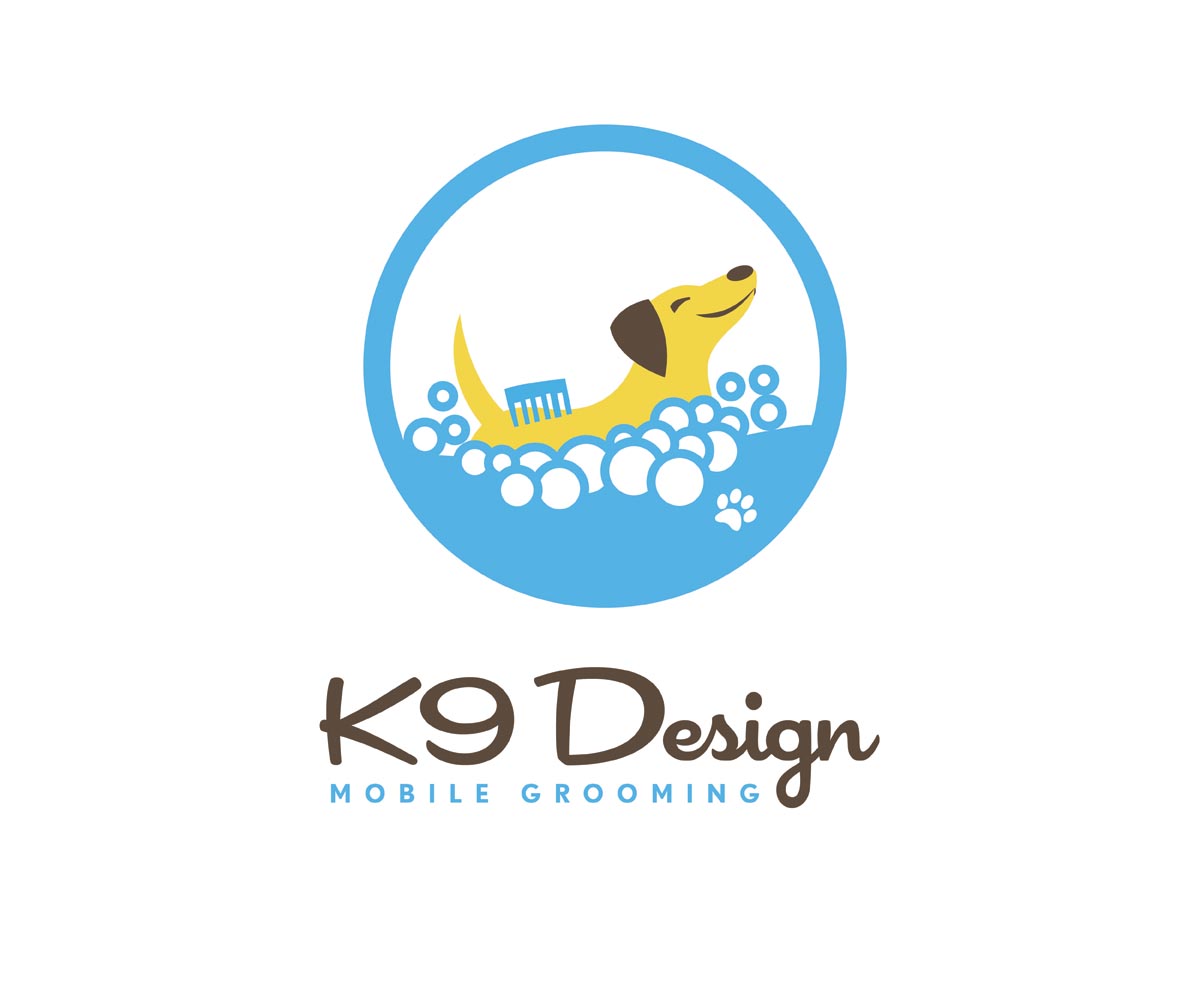 Logo Design by BrunoDesign for K9 Design Mobile Grooming | Design #1789200