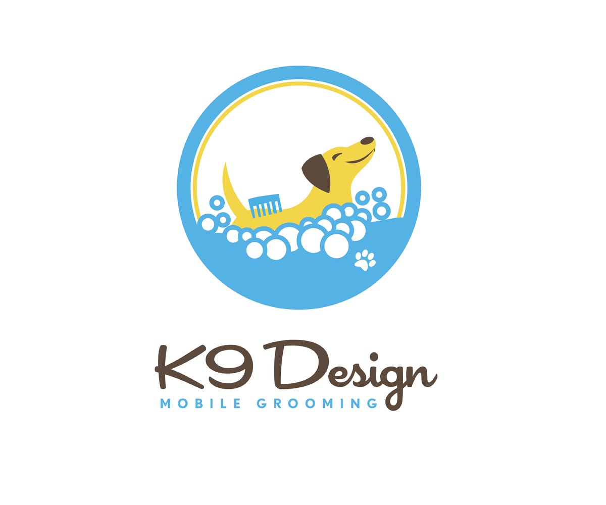 Logo Design by BrunoDesign for K9 Design Mobile Grooming | Design #1789202