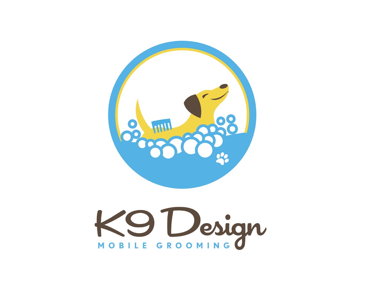 Logo Design by BrunoDesign for K9 Design Mobile Grooming | Design #1789204