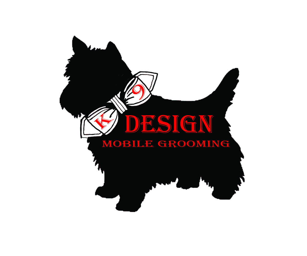 Logo Design by hsdunn for K9 Design Mobile Grooming | Design #1728572