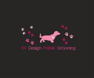 Logo-Design von Dobrin für K9 Design Mobile Grooming | Design: #1730389