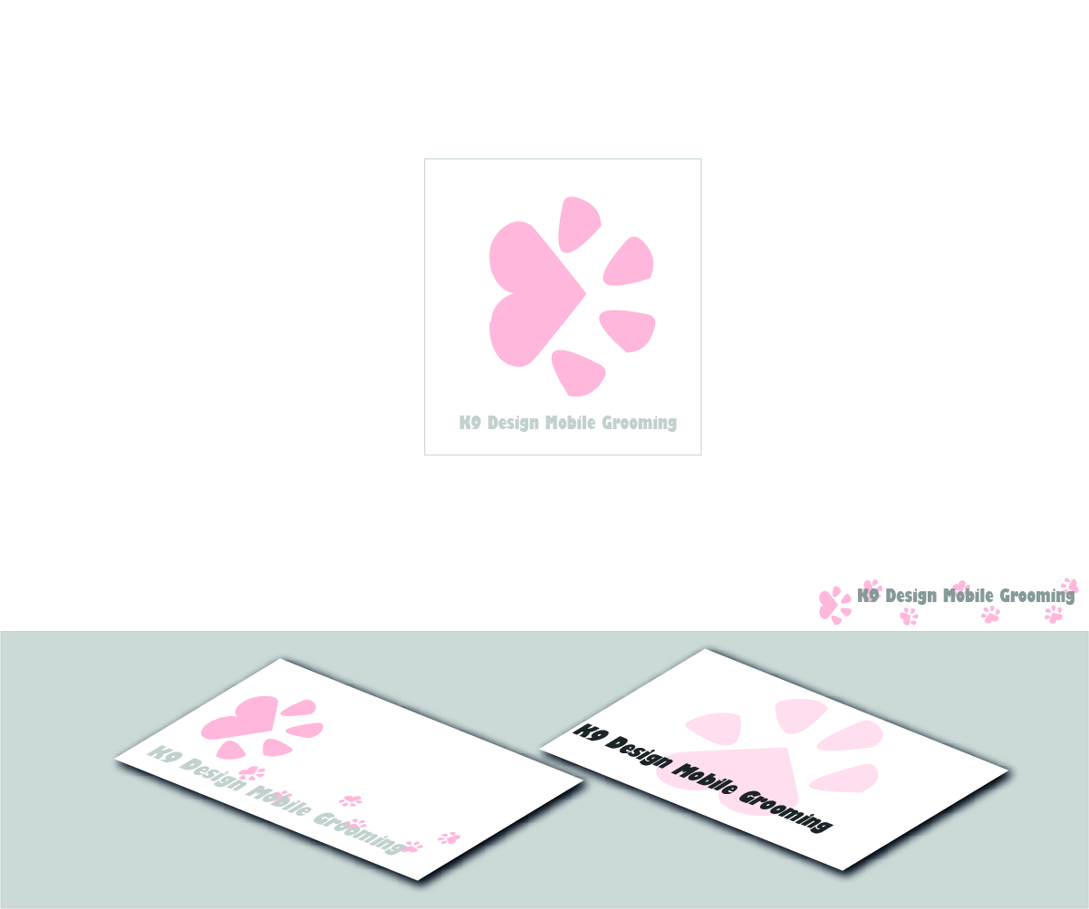 Logo Design by Poisonstrawberry for K9 Design Mobile Grooming | Design #1754788