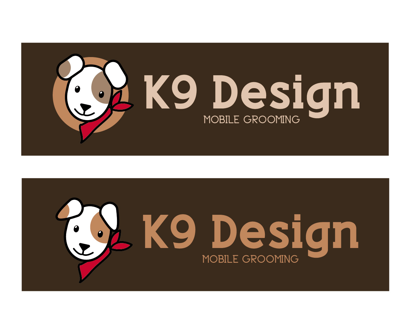 Logo Design by Marta Sobczak  for K9 Design Mobile Grooming | Design #1741404
