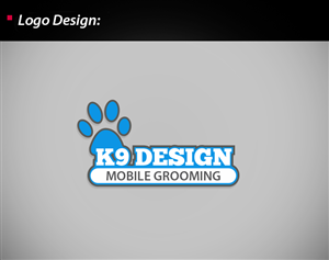 Logo Design by wolfgfxdesign for K9 Design Mobile Grooming | Design: #1734680