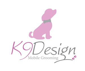 Logo Design by Lou Sharp for K9 Design Mobile Grooming | Design: #1731816