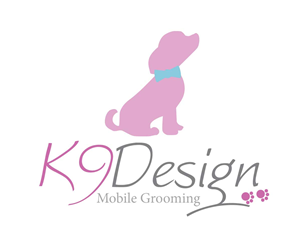 Logo Design by Lou Sharp for K9 Design Mobile Grooming | Design: #1734509