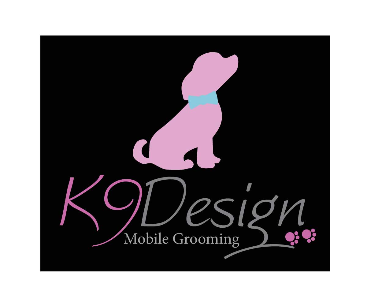 Logo Design by Lou Sharp for K9 Design Mobile Grooming | Design #1734512