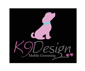 Logo Design by Lou Sharp for K9 Design Mobile Grooming | Design: #1734512