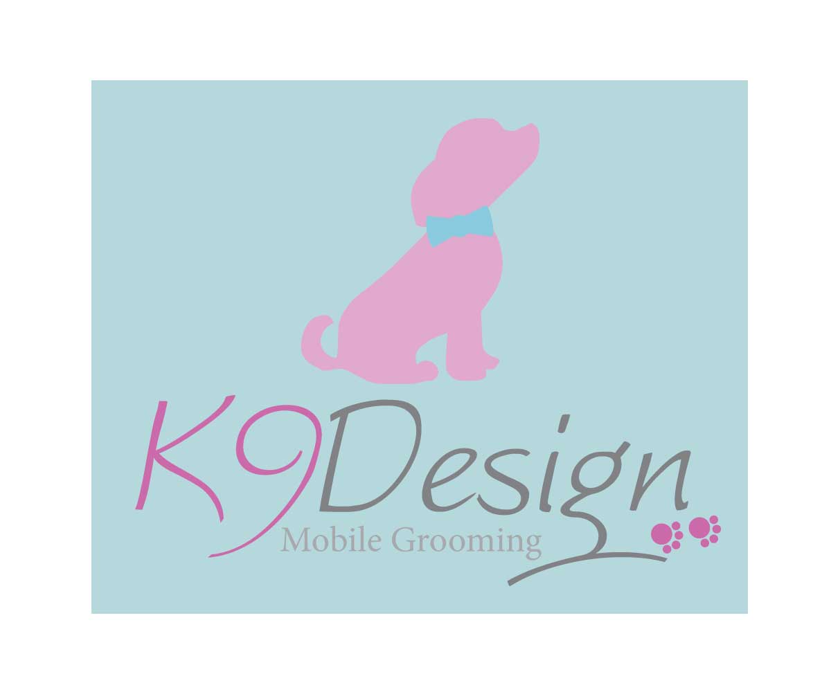 Logo Design by Lou Sharp for K9 Design Mobile Grooming | Design #1734519