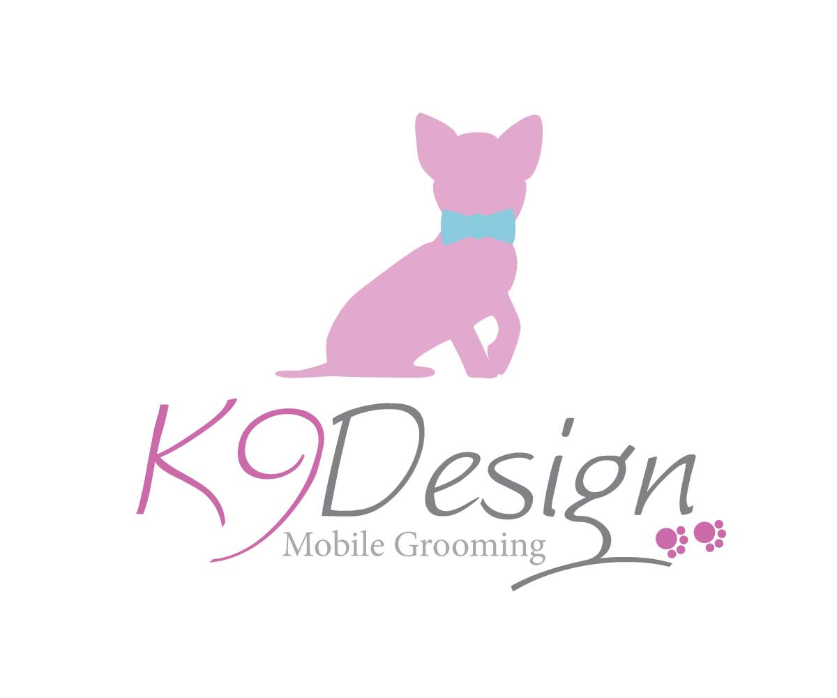 Logo Design by Lou Sharp for K9 Design Mobile Grooming | Design #1810778