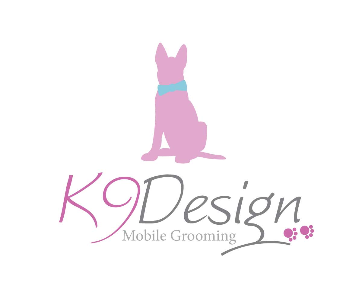 Logo Design by Lou Sharp for K9 Design Mobile Grooming | Design #1810781