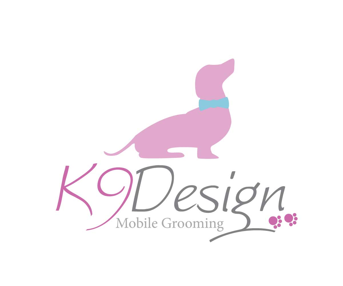 Logo Design by Lou Sharp for K9 Design Mobile Grooming | Design #1810787