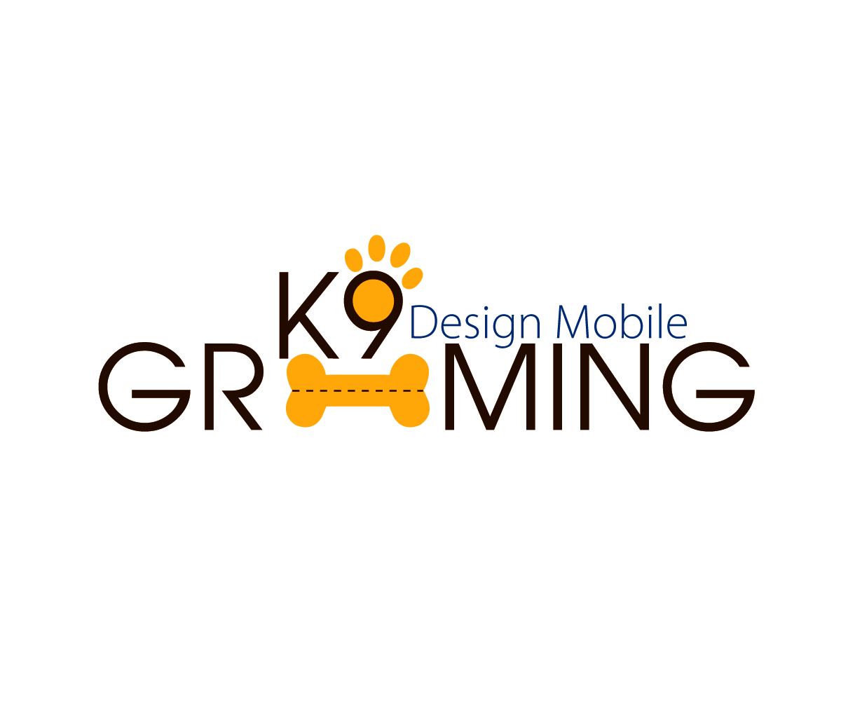 Logo Design by Anand Basavaraj for K9 Design Mobile Grooming | Design #2130657