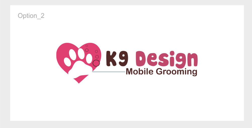 Logo Design by ESolz Technologies for K9 Design Mobile Grooming | Design #1731933