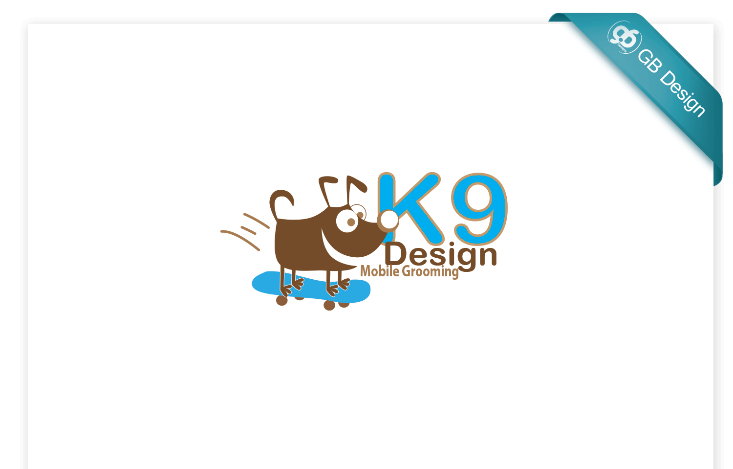 Logo Design by Gb designs for K9 Design Mobile Grooming | Design #1728146
