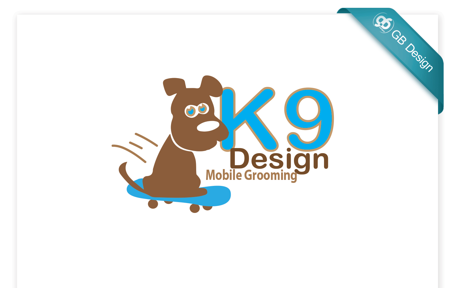 Logo Design by Gb designs for K9 Design Mobile Grooming | Design #1731731