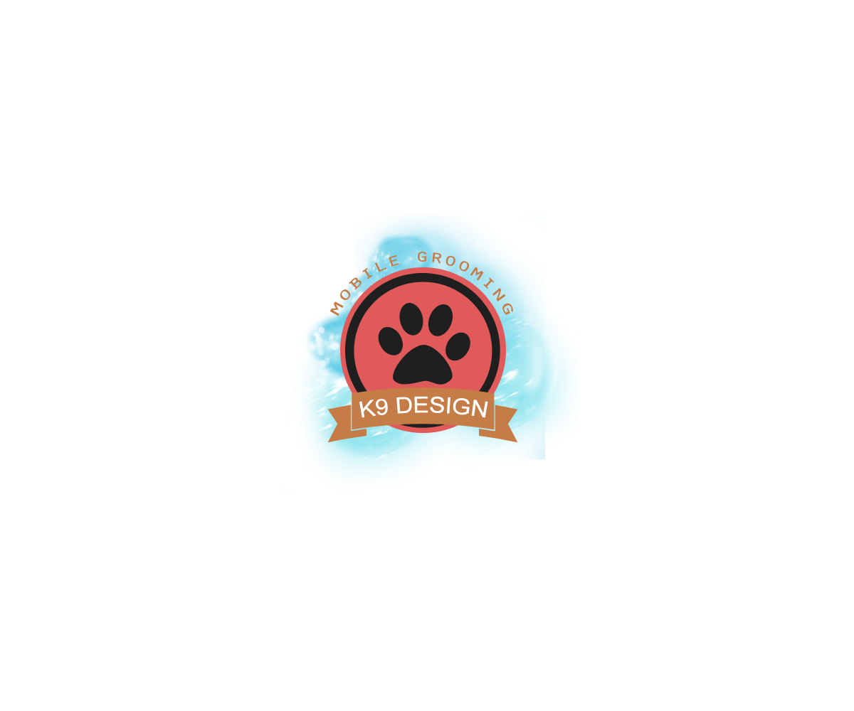 Logo Design by Lovely Claire for K9 Design Mobile Grooming | Design #1760452