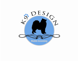 Logo-Design von El chino negro für K9 Design Mobile Grooming | Design: #1740392