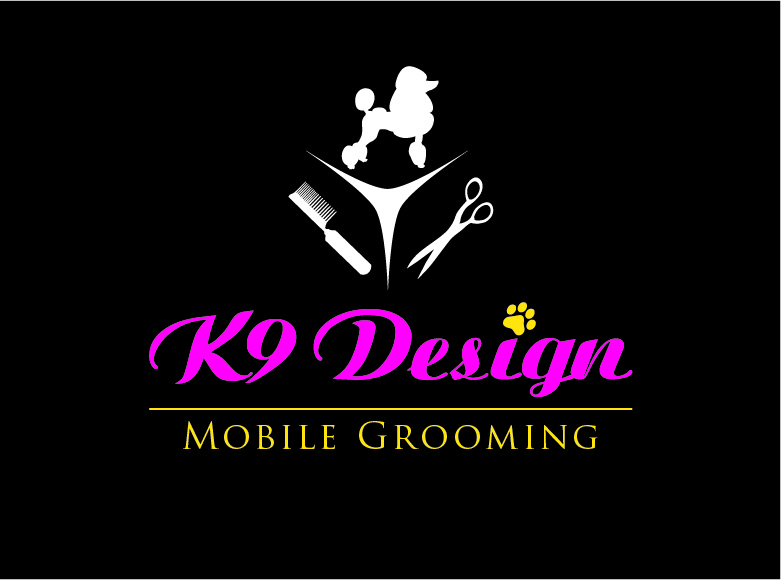 Logo Design by El chino negro for K9 Design Mobile Grooming | Design #1811748