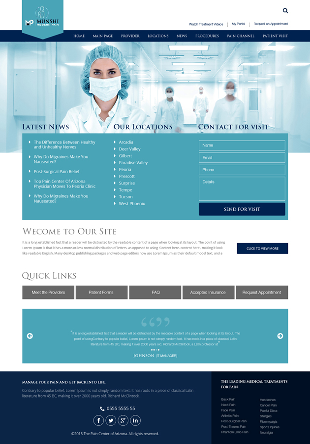 Web Design by Sujit Banerjee for this project | Design #6656880