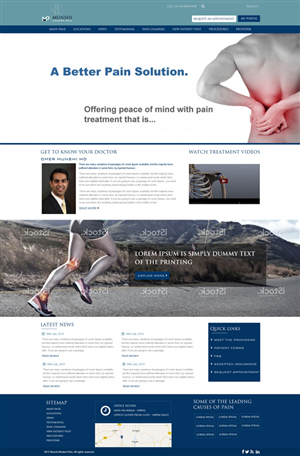 Web Design by Sujit Banerjee for this project | Design: #6656997