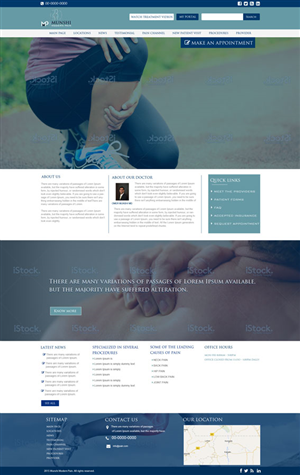 Web Design by Sujit Banerjee for this project | Design: #6657018