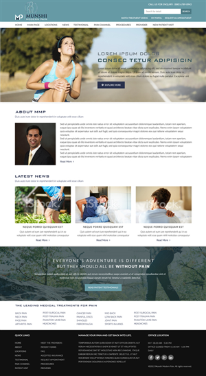 Web Design by Sujit Banerjee for this project | Design: #6657068