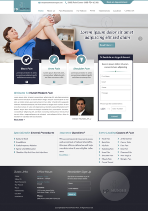 Web Design by Sbss for this project | Design: #6722201