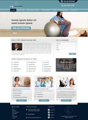 Web Design by Sbss for this project | Design: #6726101