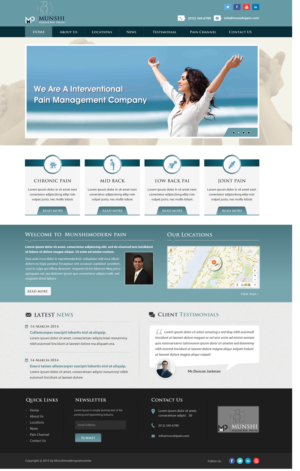 Web Design by Sbss for this project | Design: #6726104