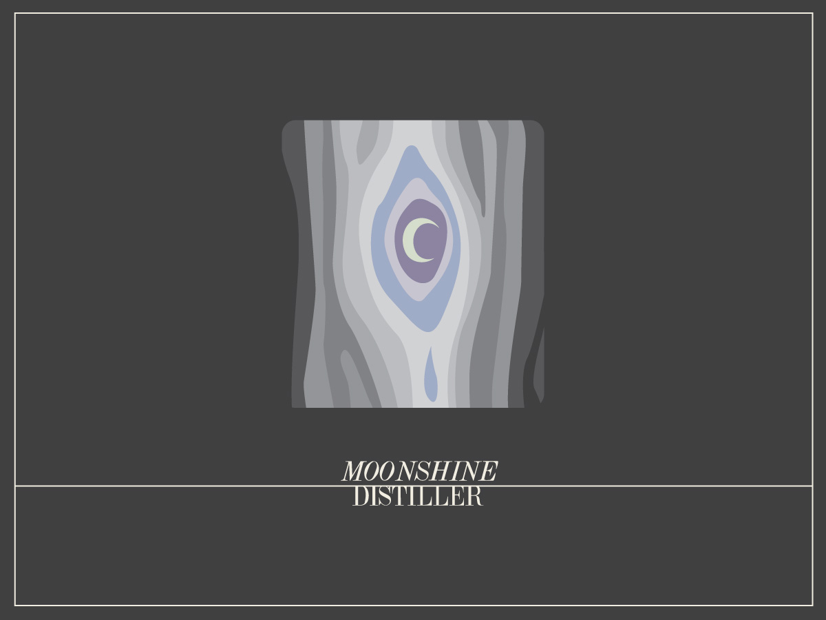 Logo Design by Polygon Graphic Design for Moonshine Distiller | Design #1740476