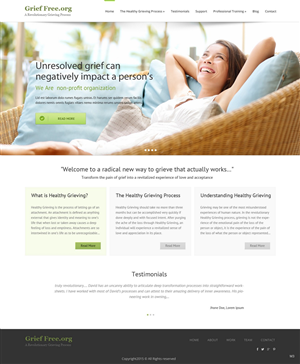 Web Design by pb for this project | Design #6651768